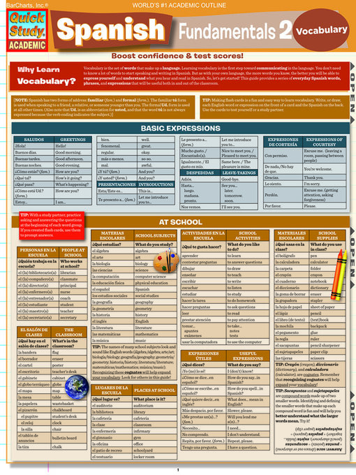 Title details for Spanish Fundamentals 2 by Expert Editions - Available